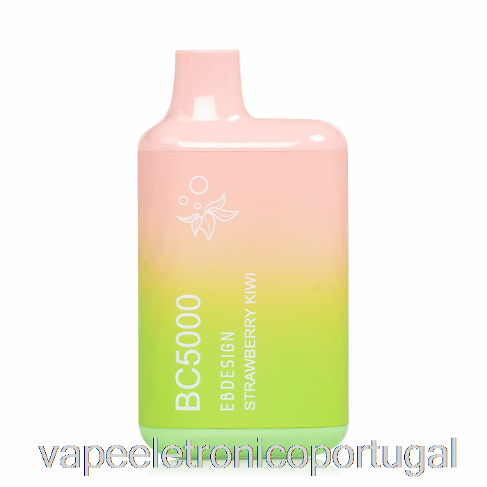 Vape Eletrônico Bc5000 Descartável Morango Kiwi